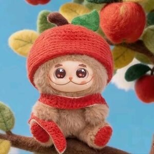 Gismow V2 Fantasy Forest Friends Plush/Bag Charm NIB - Apple Mow